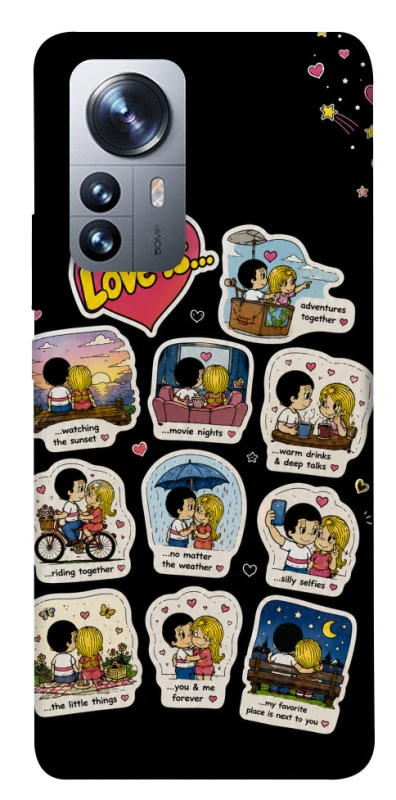 Чохол на Xiaomi 12 / 12X Love is ver.4 фото 1 з 1