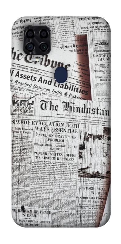 Чохол на ZTE Blade v2020 Газети фото 1 з 1