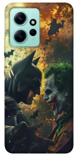 Чехол на Xiaomi Redmi Note 12 4G Batman and the Joker фото 1 из 1