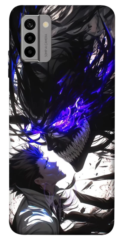 Чохол на Nokia G22 Black soul anime фото 1 з 1