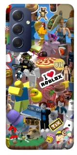 Чехол на Samsung Galaxy M54 5G Roblox collage ver.5 фото 1 из 1