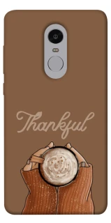 Чохол на Xiaomi Redmi Note 4X / Note 4 (Snapdragon) Thankful coffee фото 1 з 1