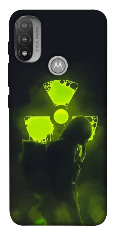 Чохол на Motorola Moto E20 Радіація v2 фото 1 з 1