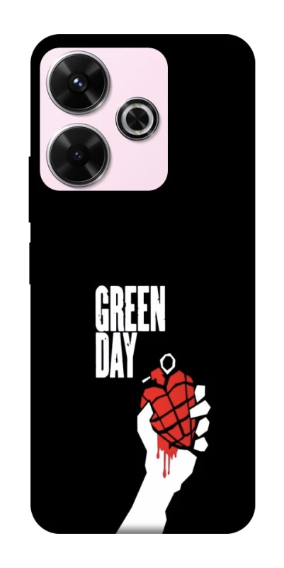 Чехол на Xiaomi Redmi 13 4G Green Day logo фото 1 Чехол на Xiaomi Redmi 13 4G Green Day logo фото 1 из 1