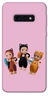 Чохол на Samsung Galaxy S10e Cat Cafe Trio фото 1 з 1