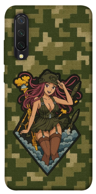 Чохол на Xiaomi Mi CC9 / Mi 9 Lite Military Waifu фото 1 з 1