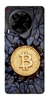 Чохол на TECNO Camon 30 (CL6) Bitcoin cracks фото 1 з 1
