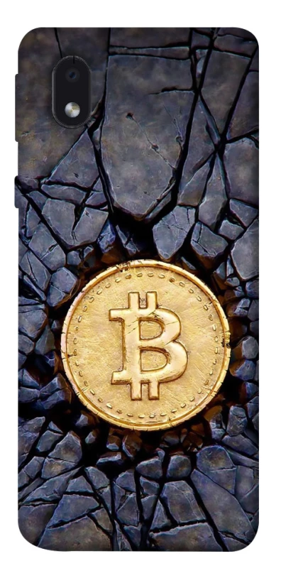 Чохол на Samsung Galaxy M01 Core / A01 Core Bitcoin cracks фото 1 з 1