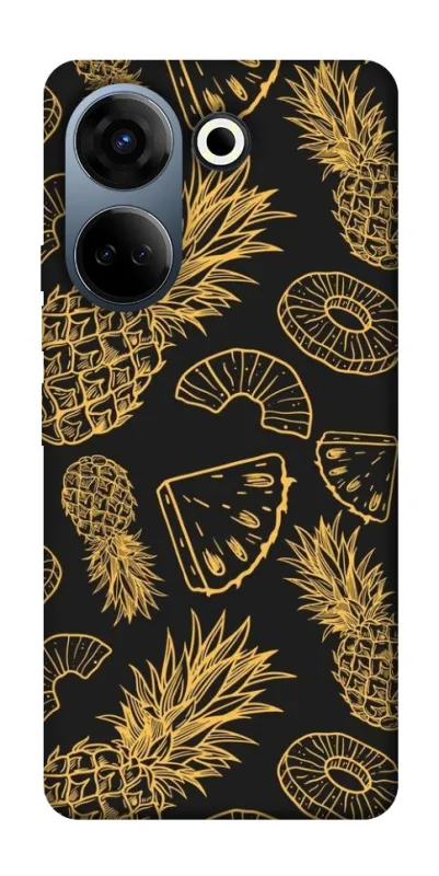 Чохол на TECNO Camon 20 Pro (CK7n) Pineapple фото 1 з 1