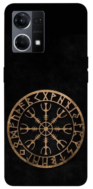 Чохол на Oppo Reno 7 4G Рунічне коло v2 фото 1 з 1