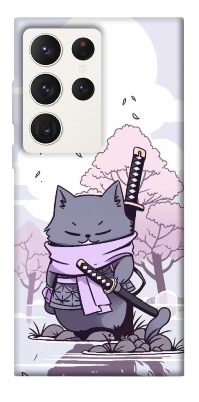 Чохол на Samsung Galaxy S23 Ultra Samurai cat фото 1 з 1