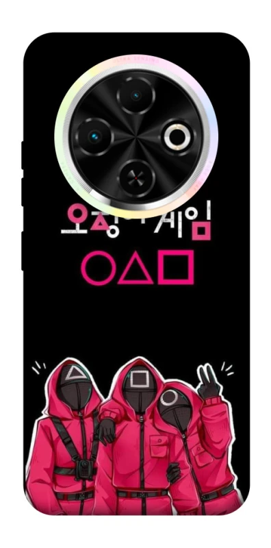 Чохол на TECNO Spark 30C squid game v5 фото 1 з 1