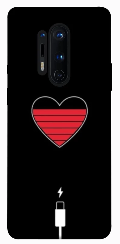 Чехол на OnePlus 8 Pro Charge your heart фото 1 из 1