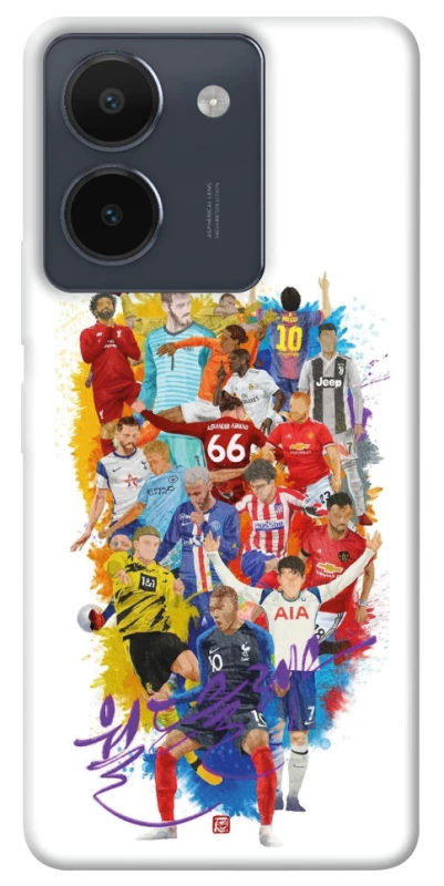 Чохол на Vivo Y36 Football Abstract v2 фото 1 з 1