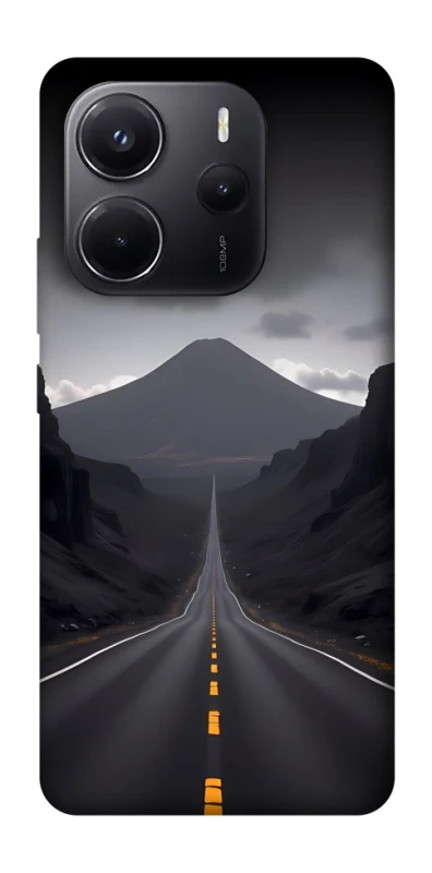 Чохол на Xiaomi Redmi Note 14 4G (Europe version) Black mountains фото 1 з 1