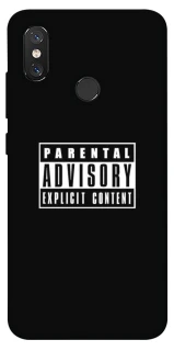 Чохол на Xiaomi Mi 8 Parental Advisory Label фото 1 з 1