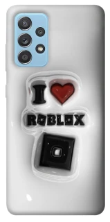 Чохол на Samsung Galaxy A52 4G / A52 5G I love Roblox фото 1 з 1