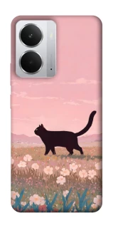 Чохол на Realme 14 cat on a field фото 1 з 1