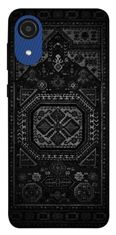 Чехол на Samsung Galaxy A03 Core Черный ковер фото 1 из 1