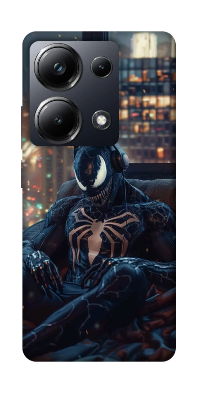 Чехол на Xiaomi Poco M6 Pro 4G Venom earphones фото 1 из 1