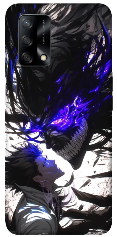 Чохол на Oppo A74 4G Black soul anime фото 1 з 1