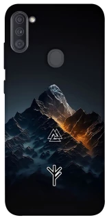 Чехол на Samsung Galaxy A11 Руны в горах фото 1 из 1