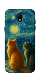 Чохол на Samsung Galaxy J5 (2017) Cats under the stars фото 1 Чохол на Samsung Galaxy J5 (2017) Cats under the stars фото 1 з 1