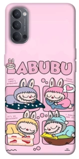 Чохол на Oppo Reno 4 Labubu Dreams Collage фото 1 з 1
