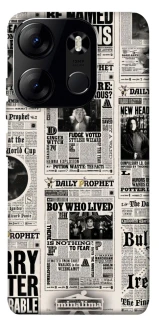 Чохол на Tecno Spark Go 2023 Harry Potter newspaper фото 1 з 1