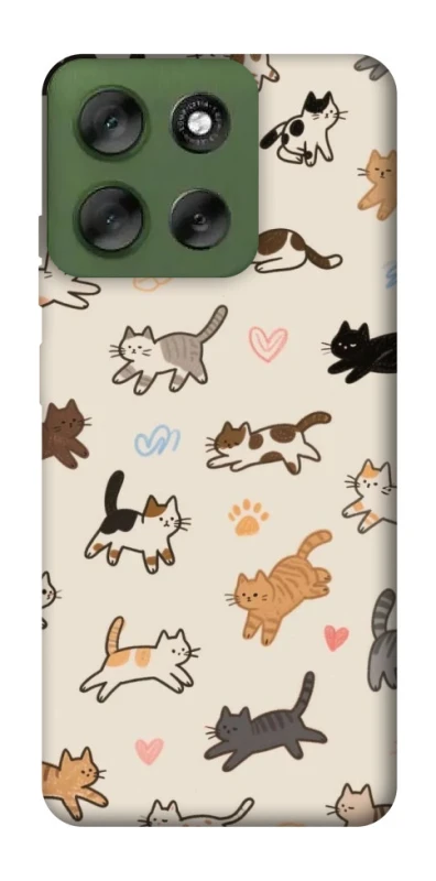 Чохол на Motorola Moto G56 5G Cat style ver.2 фото 1 з 1