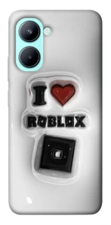 Чехол на Realme C33 I love Roblox фото 1 из 1