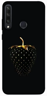 Чохол на Huawei Y6p Чорна полуниця фото 1 з 1