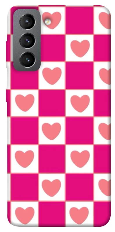 Чохол на Samsung Galaxy S21 FE Chess heart фото 1 з 1