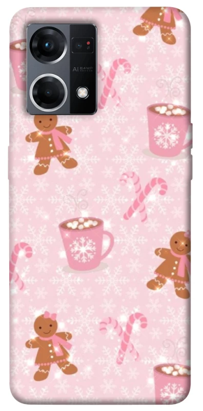 Чохол на Oppo Reno 7 4G Новорічний v41 фото 1 з 1