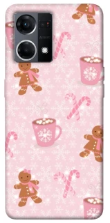 Чехол на Oppo Reno 7 4G Новогодний v41 фото 1 из 1