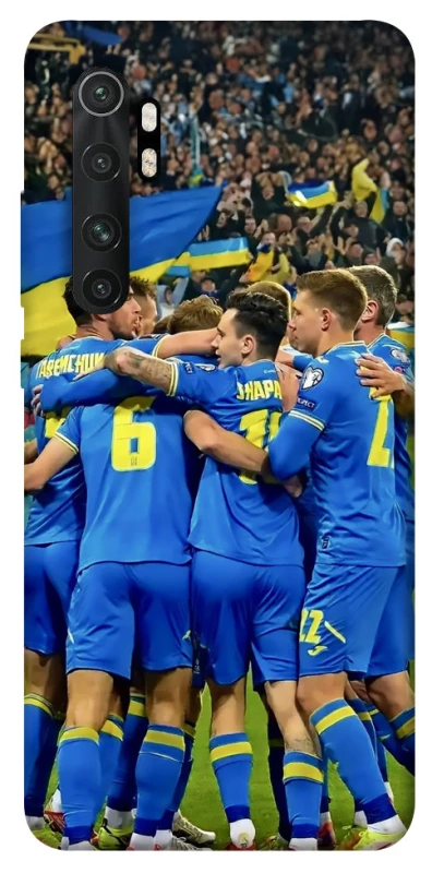 Чехол на Xiaomi Mi Note 10 Lite Сборная Украины v3 фото 1 из 1
