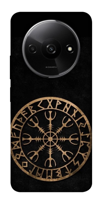 Чехол на Xiaomi Redmi A3 Рунический круг v2 фото 1 из 1