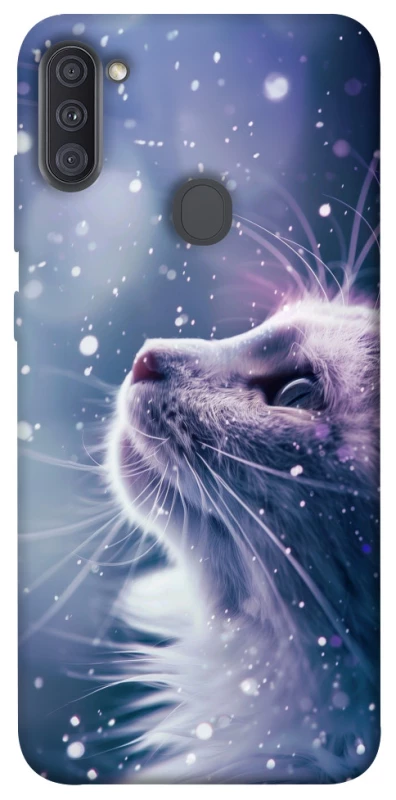Чохол на Samsung Galaxy A11 Snow cat фото 1 з 1