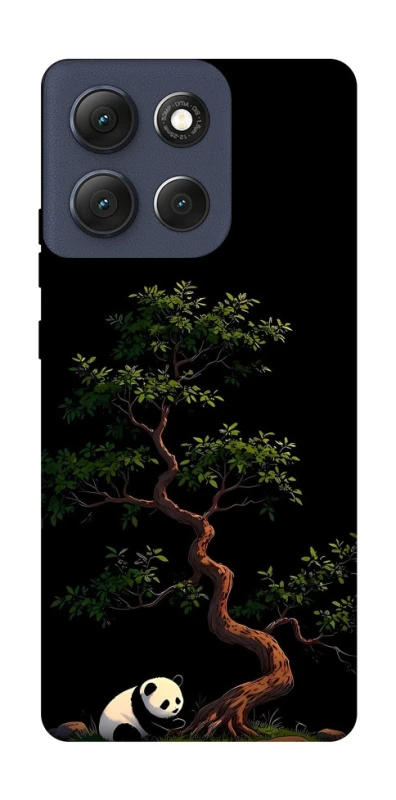 Чохол на Motorola Moto G86 Panda and tree фото 1 з 1