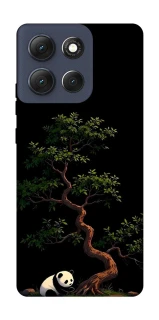 Чехол на Motorola Moto G86 Panda and tree фото 1 из 1