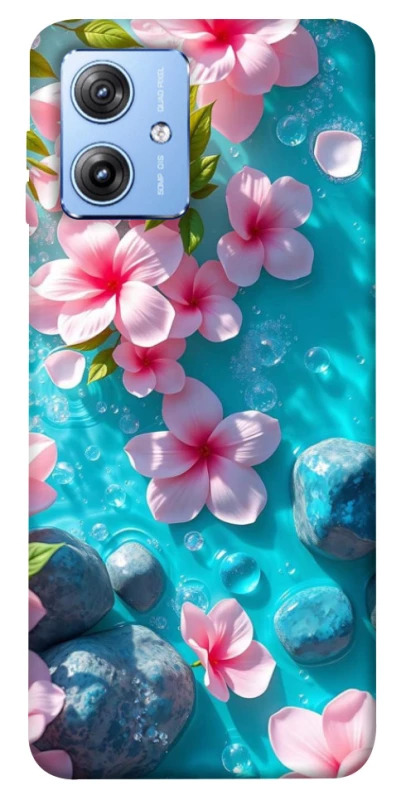 Чохол на Motorola Moto G84 Flowers v19 фото 1 з 1
