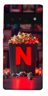 Чехол на Google Pixel 6 Pro Netflix and popcorn фото 1 из 1