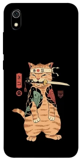 Чохол на Xiaomi Redmi 7A Кіт-самурай фото 1 з 1