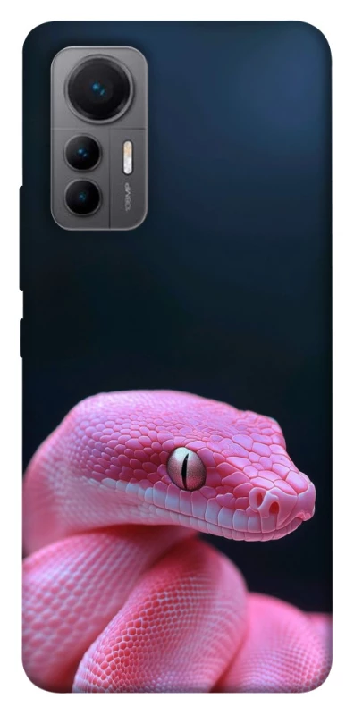Чехол на Xiaomi 12 Lite Розовая Змея фото 1 из 1