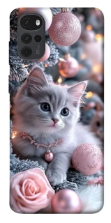 Чохол на Motorola Moto G22 Christmas Kitty фото 1 з 1