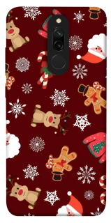 Чехол на Xiaomi Redmi 8 Новогодний v6 фото 1 из 1
