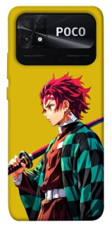Чохол на Xiaomi Poco C40 Tanjiro Kamado v2 фото 1 з 1
