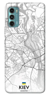 Чехол на Motorola Moto G60 Kiev white map фото 1 из 1