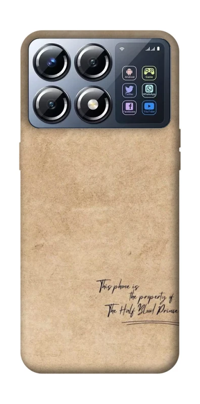Чехол на Xiaomi POCO X8 Pro Harry Potter Half-Blood Prince фото 1 из 1