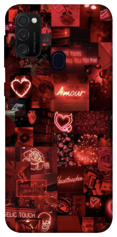 Чохол на Samsung Galaxy M30s / M21 Love collage ver.6 фото 1 з 1